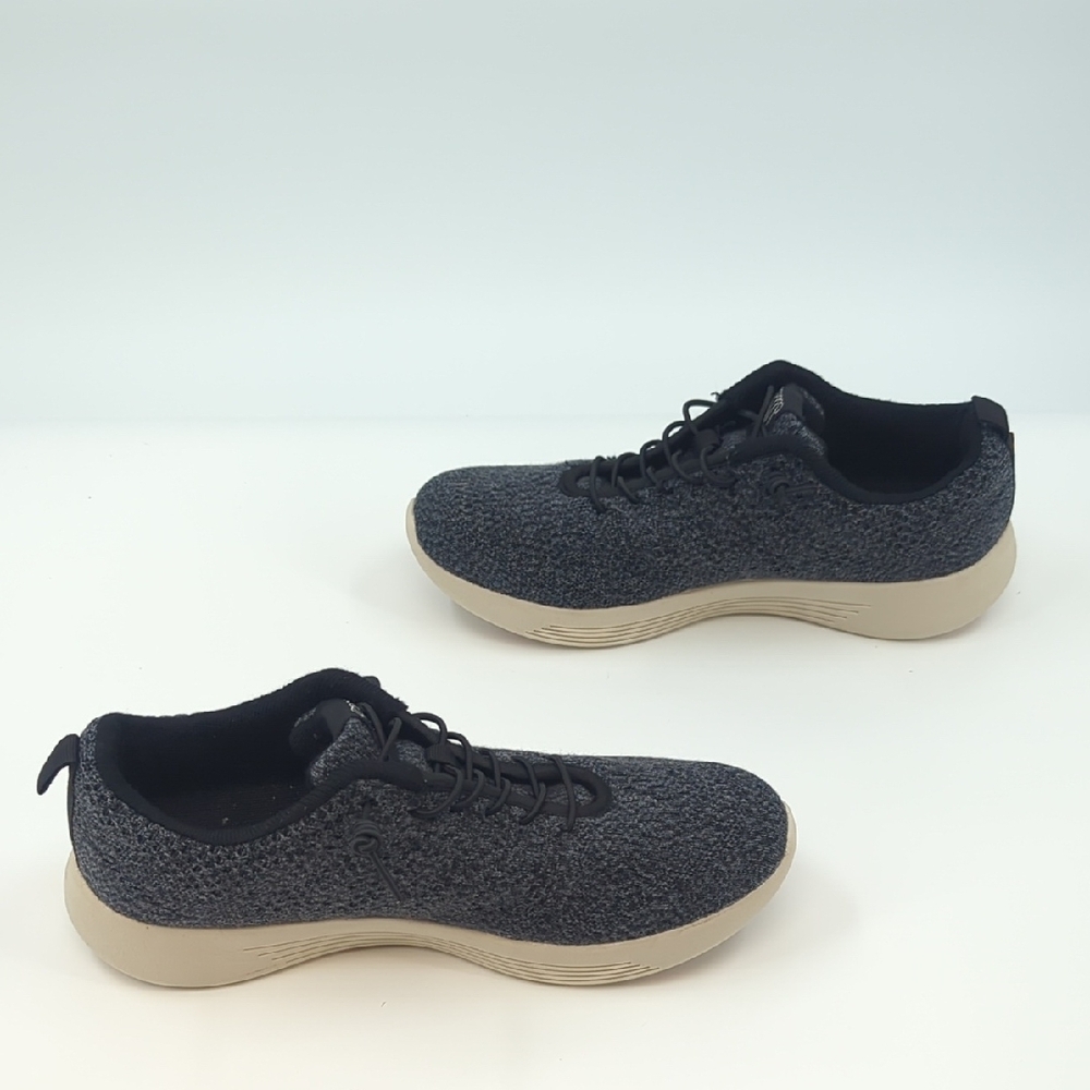 Woolloomooloo Belmont Black Slip-on Merino Wool Sneakers EU 39, US 8.5-9 - Picture 7 of 9